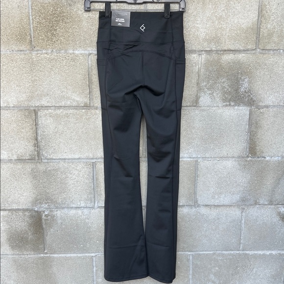 BSP Women's Spandex Flare Pants with Pockets Gym Workout Leggings NWT $68 - Picture 5 of 11